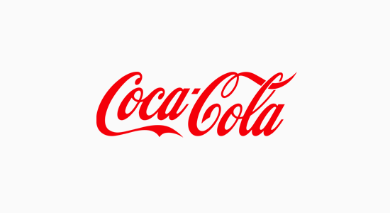 可口可乐的标志性标志是文字标志标志的经典例子