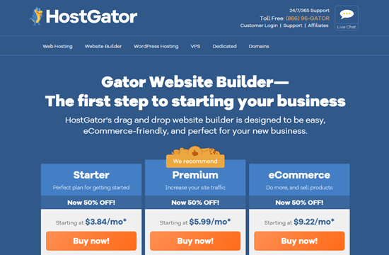 Gator 网站建设者的主页