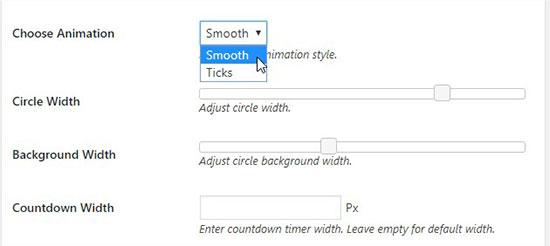 Choose animation Choose animation