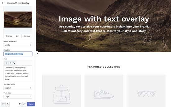 Shopify customization Shopify customization