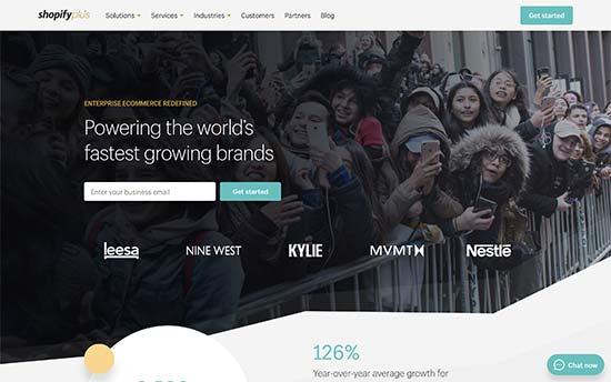 Shopify enterprise Shopify enterprise