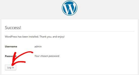 Log in button Log in button