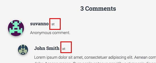 Date and time removed from comments Date and time removed from comments