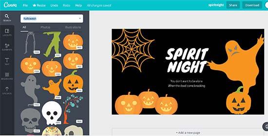 Canva for halloween graphics Canva for halloween graphics