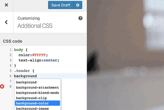 Code editing in WordPress 4.9 Code editing in WordPress 4.9