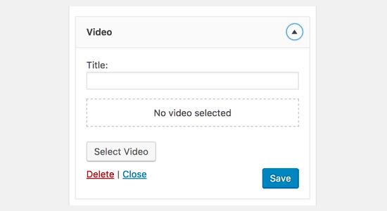 New video widget in upcoming WordPress 4.8 New video widget in upcoming WordPress 4.8