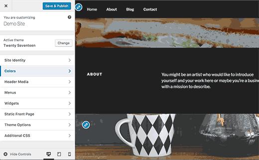 Starter content added by Twenty Seventeen theme in WordPress 4.7 Starter content added by Twenty Seventeen theme in WordPress 4.7