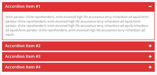 Accordion FAQ Accordion FAQ