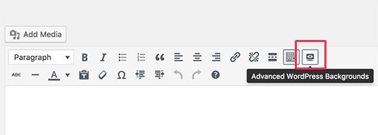 WordPress advanced background button WordPress advanced background button