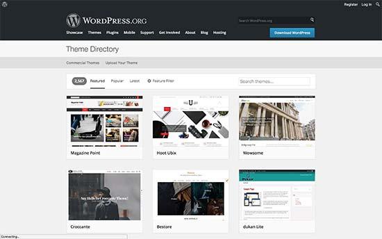 WordPress.org Themes WordPress.org Themes