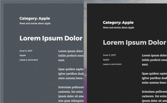 Changing category style using CSS Changing category style using CSS