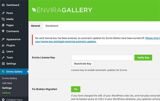 Envira license Envira license