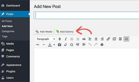 Add gallery Add gallery