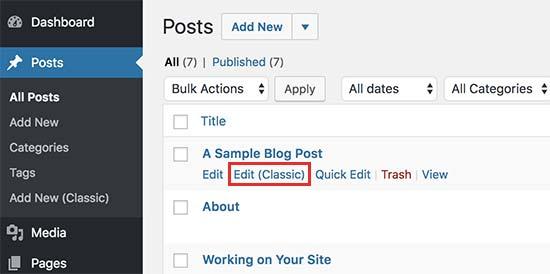 Edit classic Edit classic