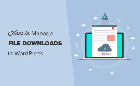 Managing file downloads in WordPress Managing file downloads in WordPress