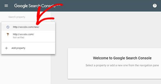 Select property Select property