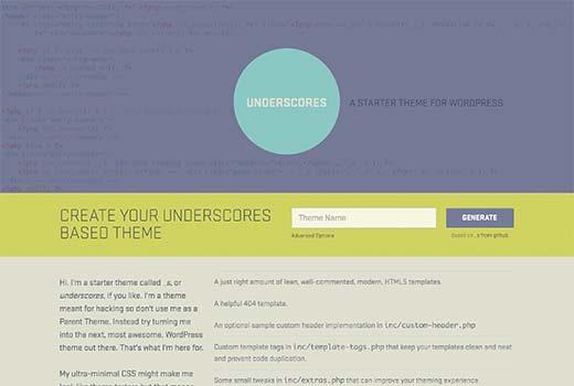 Underscores Underscores