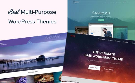 Best WordPress multi-purpose themes Best WordPress multi-purpose themes