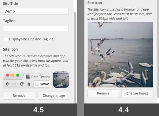 Site icon preview Site icon preview