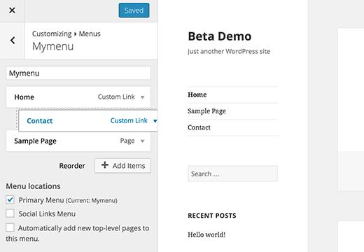 WordPress 4.3 will have menus in customizer WordPress 4.3 will have menus in customizer