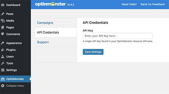 Enter your API key Enter your API key