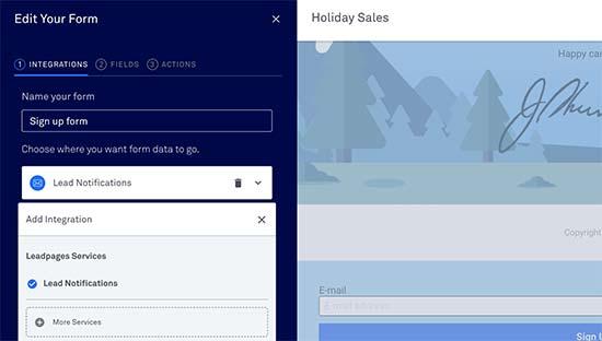 Add integrations Add integrations