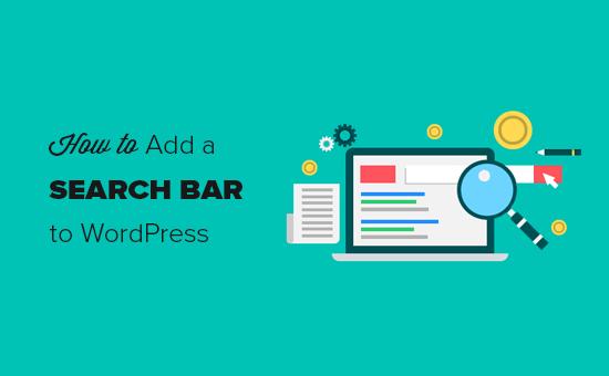 How to add a search bar to WordPress menu How to add a search bar to WordPress menu