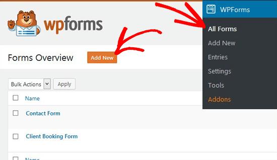 Add New Form Add New Form