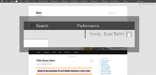 Break WordPress Admin Bar Break WordPress Admin Bar
