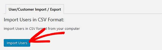Import Users Import Users