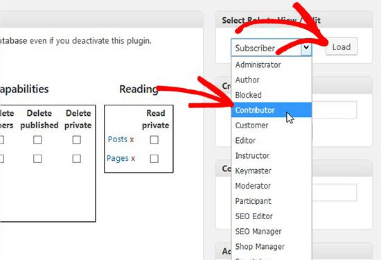 Select Contributor Role Select Contributor Role