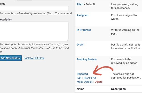 Edit status Edit status