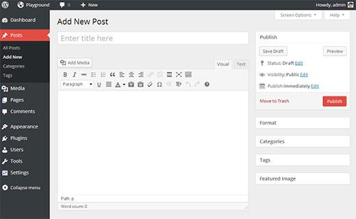 A new user interface for the admin area is announced for WordPress 3.8 A new user interface for the admin area is announced for WordPress 3.8