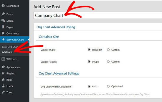 Add New Chart Add New Chart