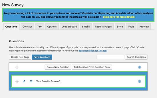 Quiz and Survey Master Quiz and Survey Master