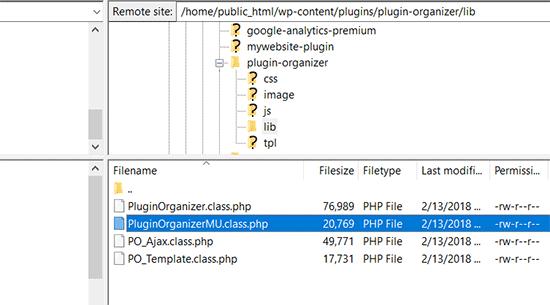 Copy MU plugin file Copy MU plugin file