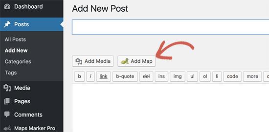Add map button Add map button