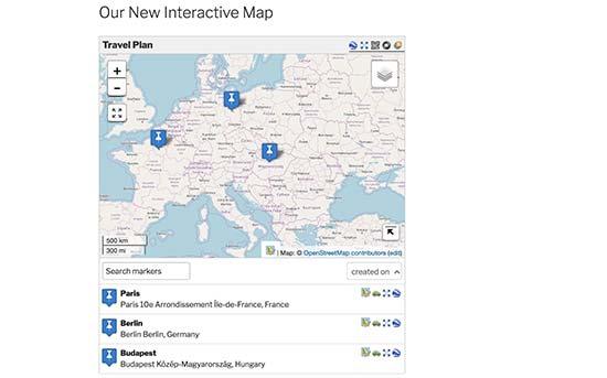 Preview your interactive map Preview your interactive map