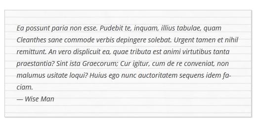 CSS blockquote with background image pattern CSS blockquote with background image pattern