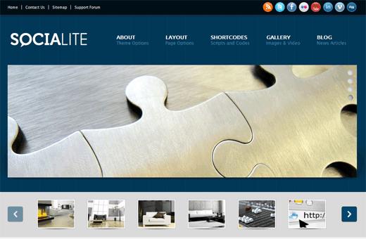 Socialite Theme Socialite Theme