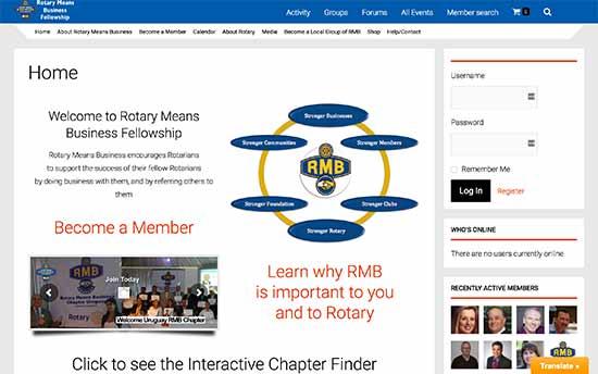 Rotary Means Business - Rotary Club Rotary Means Business - Rotary Club