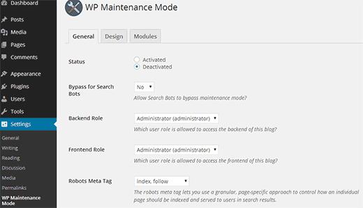 WP Maintenance Mode WP Maintenance Mode