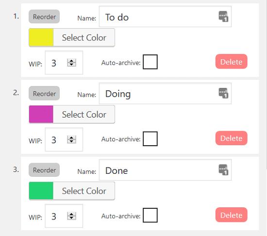 Kanban Boards for WordPress Plugin - Settings, Statuses Kanban Boards for WordPress Plugin - Settings, Statuses
