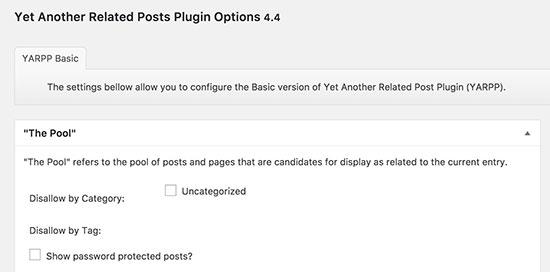 Yet Another Related Posts Plugin Yet Another Related Posts Plugin
