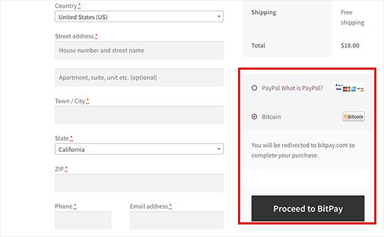 BitPay Checkout BitPay Checkout