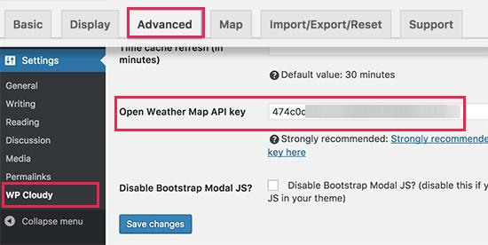 Enter api key Enter api key