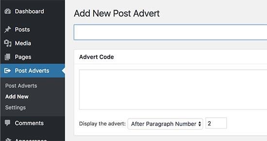 Insert Post Ads Insert Post Ads