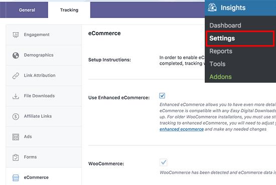 Enhanced eCommerce tracking Enhanced eCommerce tracking