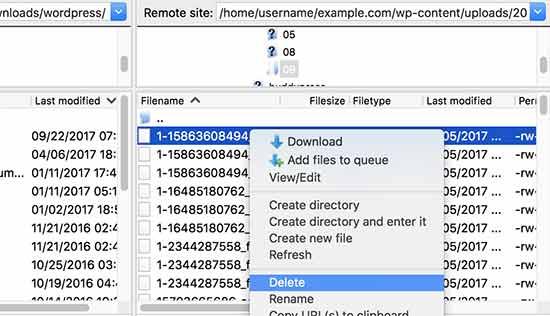 Delete files to free up some space Delete files to free up some space