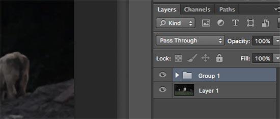 Grouped layers Grouped layers